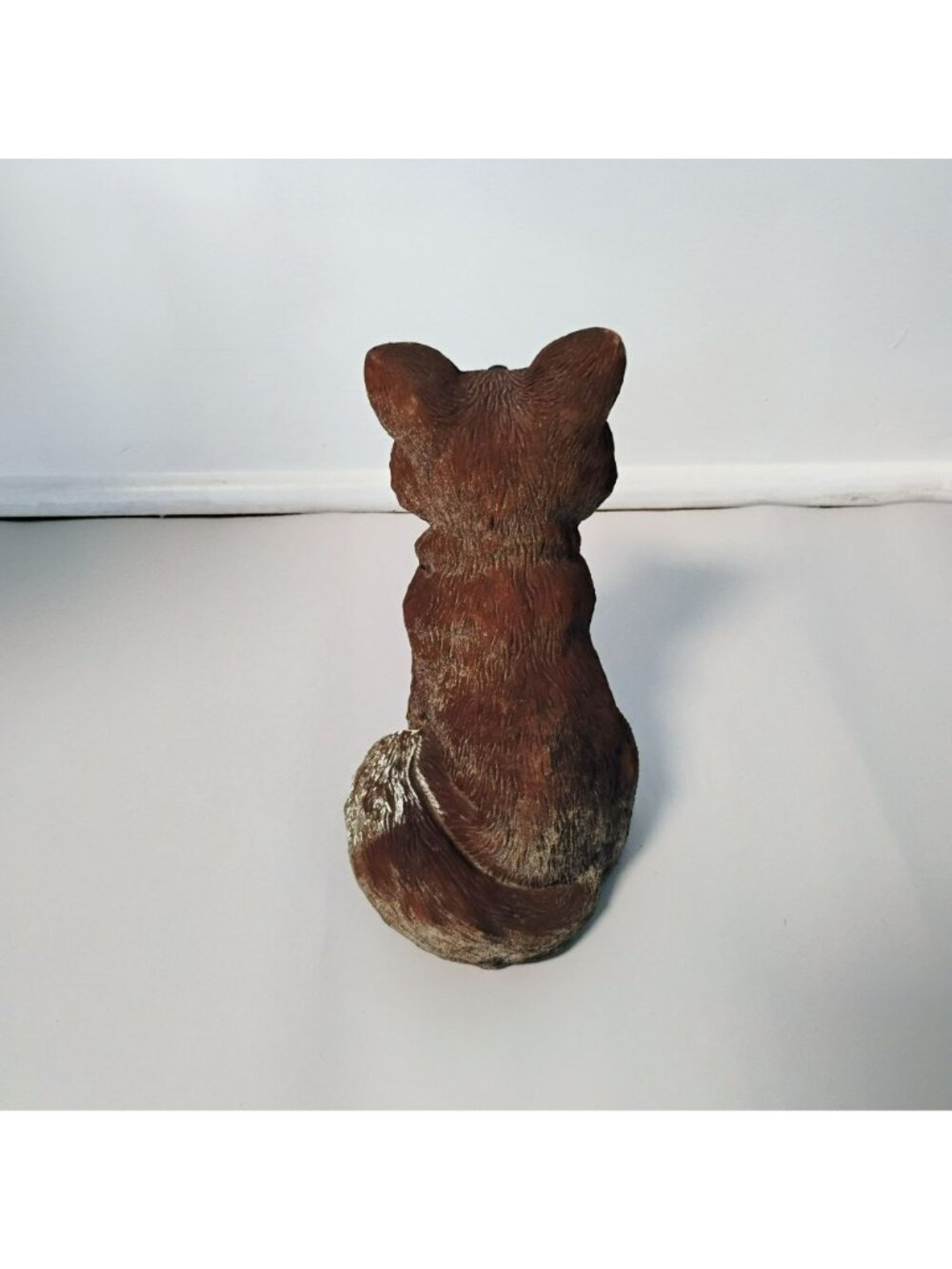 Vintage ArtLine Fox Figurine, Animal Garden Statue, 1992, 8-Inch Woodland Decor - Picture 4 of 6
